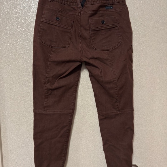 Mountain Hardwear Brown Cargo Jogger Style Pants Sz 6 - Picture 9 of 13